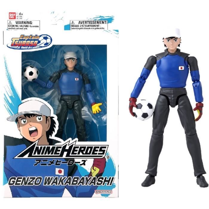 BANDAI - Anime Heroes - Captain Tsubasa - Figurine Anime Heroes 17 cm - Genzo Wakabayashi - 37792