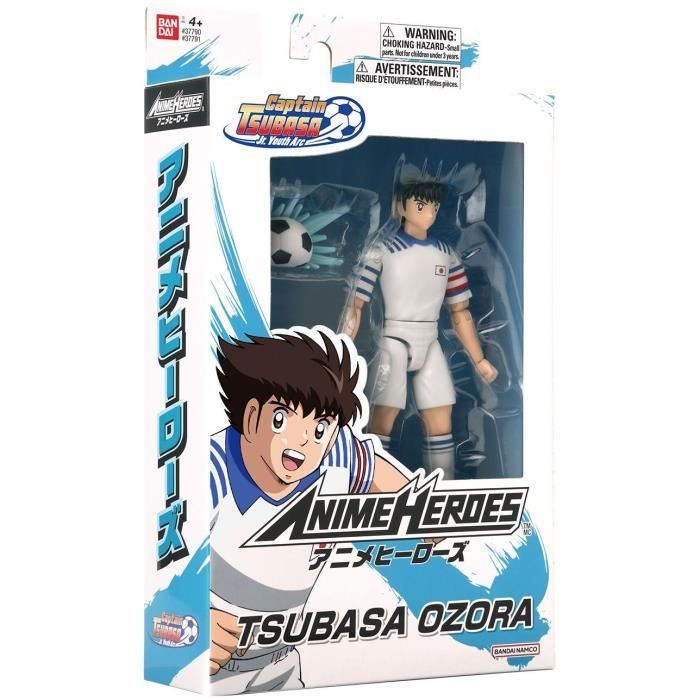 BANDAI - Anime Heroes - Captain Tsubasa - Figurine Anime Heroes 17 cm - Tsubasa Ozora - 37791