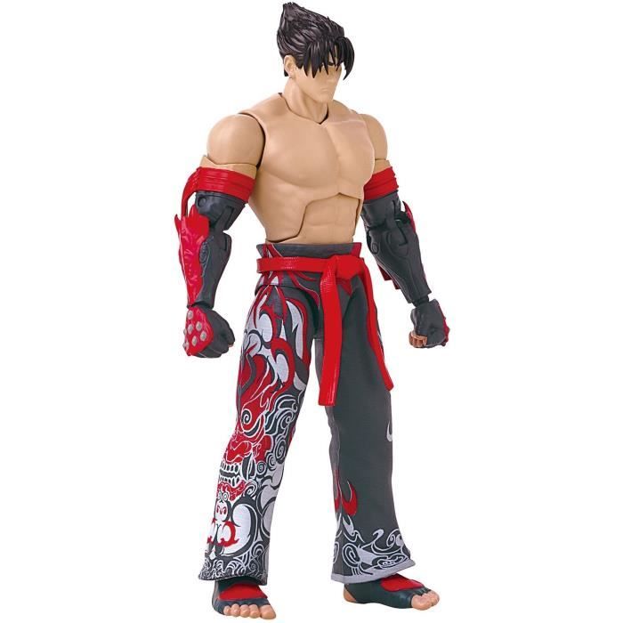 BANDAI - Tekken - Figurine d’action 17 cm - Jin Kazama Game Dimensions - 40673