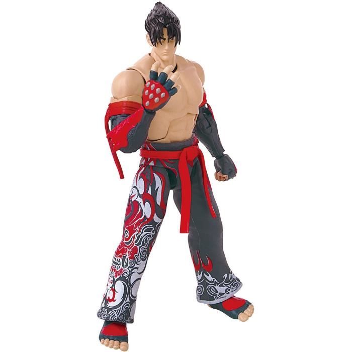 BANDAI - Tekken - Figurine d’action 17 cm - Jin Kazama Game Dimensions - 40673