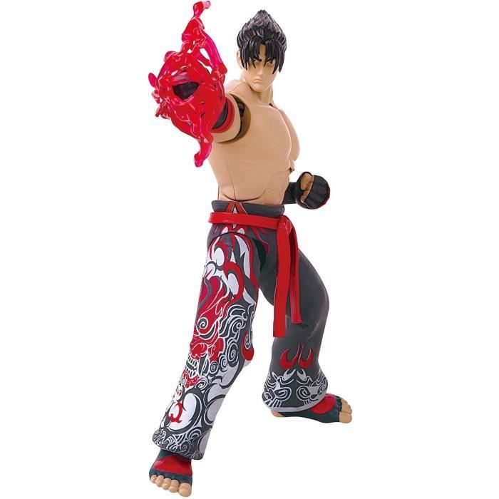 BANDAI - Tekken - Figurine d’action 17 cm - Jin Kazama Game Dimensions - 40673