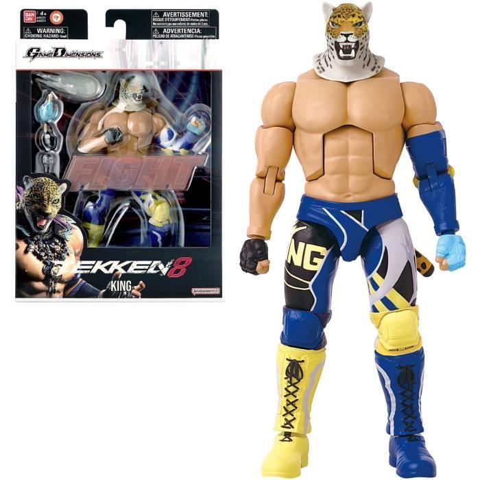 BANDAI - Tekken - Figurine d’action 17 cm - King Game Dimensions - 40674