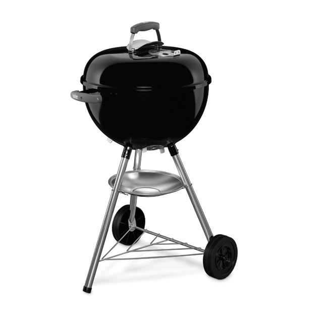 Barbecue a charbon WEBER Bar B-Kettle - Acier émaillé - Diametre 47cm - Paloma Tech