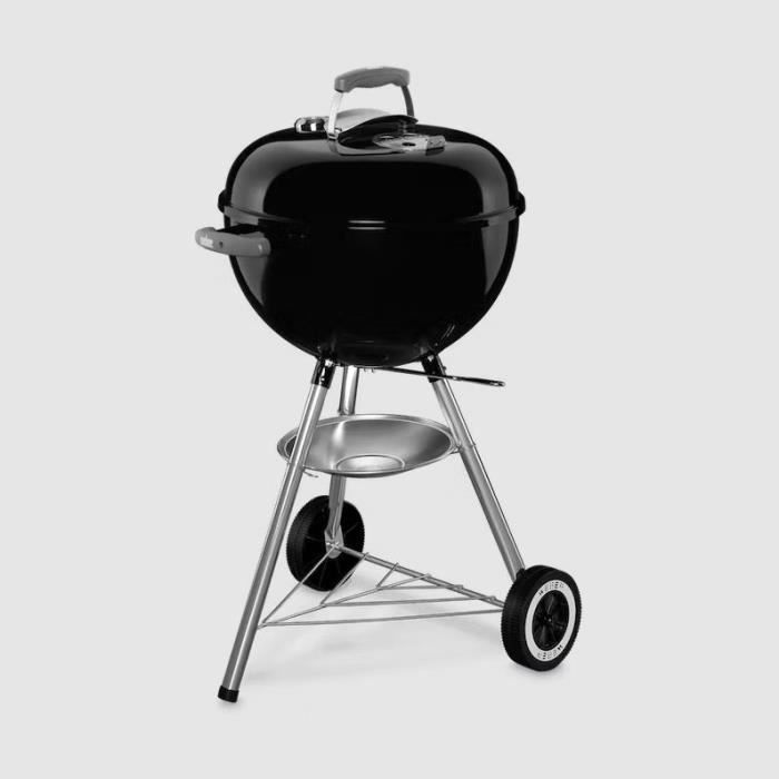 Barbecue a charbon - WEBER - Classic Kettle - Acier émaillé - Diametre 47 cm - Thermometre intégré - Paloma Tech