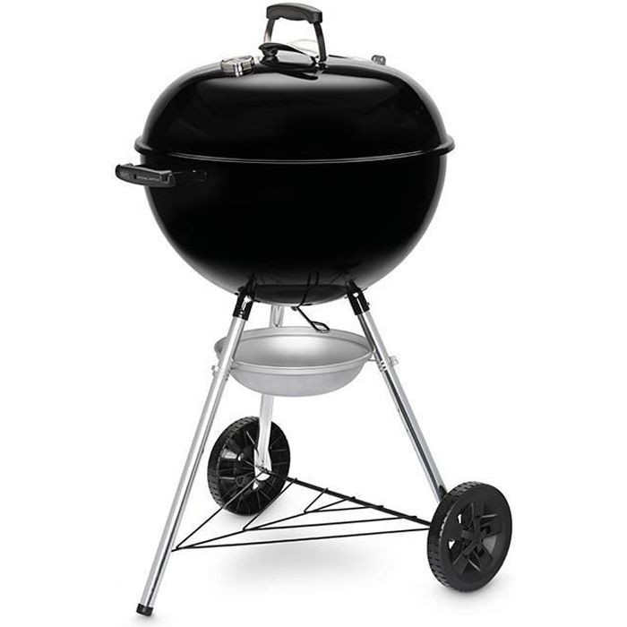 Barbecue a charbon - WEBER - Original Kettle E-5710 - Grille en acier chromé - Thermometre intégré - Paloma Tech