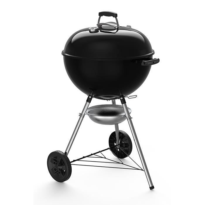 Barbecue a charbon - WEBER - Original Kettle E-5710 - Grille en acier chromé - Thermometre intégré - Paloma Tech