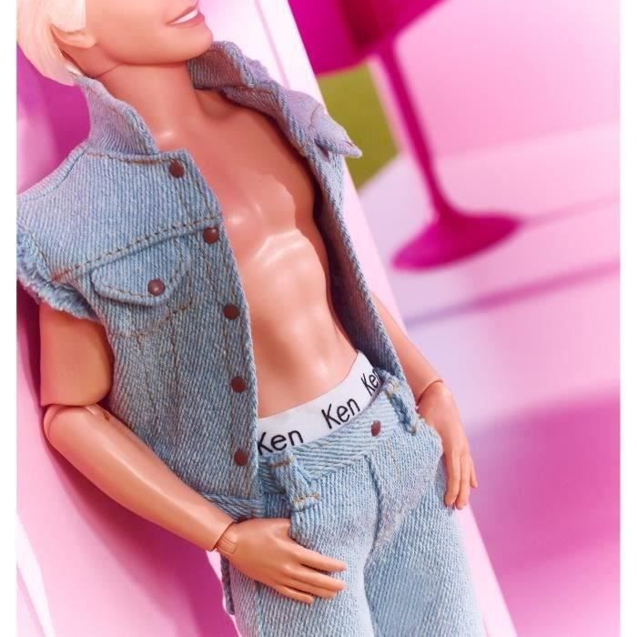 Barbie Le Film-Poupée Ken a collectionner tenue en jean HRF27