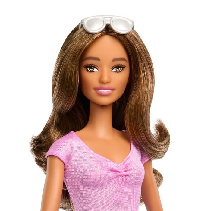 BARBIE Poupée fashionista non voyante jupe violette HRH17