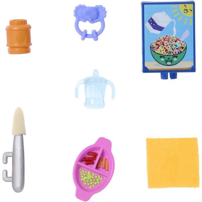 Barbie Skipper Coffret Babysitters Inc 1 poupée 1 bébé accessoires HTK35