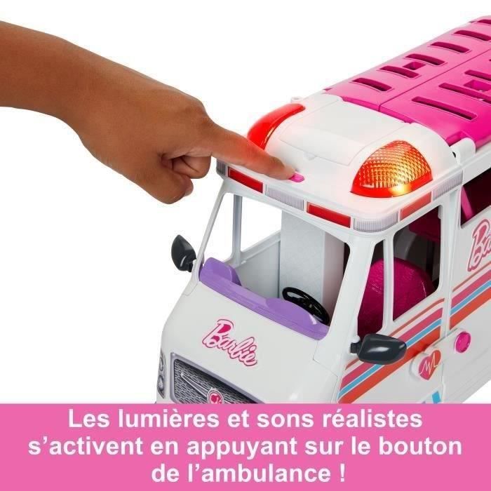 Barbie-Véhicule Médical-Coffret ambulance et clinique et accessoires HKT79