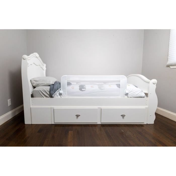 Barriere de lit Dreambaby Maggie - lits encastrés et aux lits plats- Mesurant 110 cm de large et 50 cm de haut