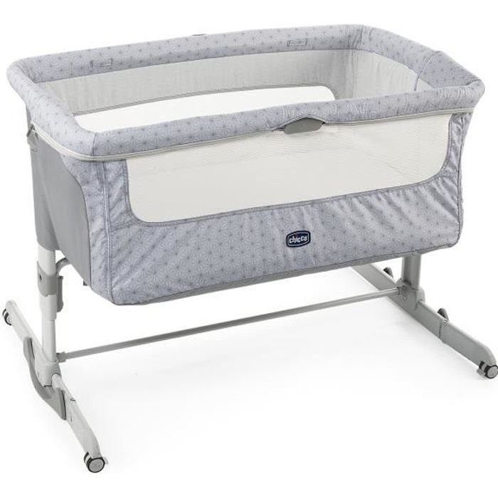 Berceau cododo Next2Me Dream Silver - CHICCO - A partir de mois - Hauteur réglable - Matelas inclus