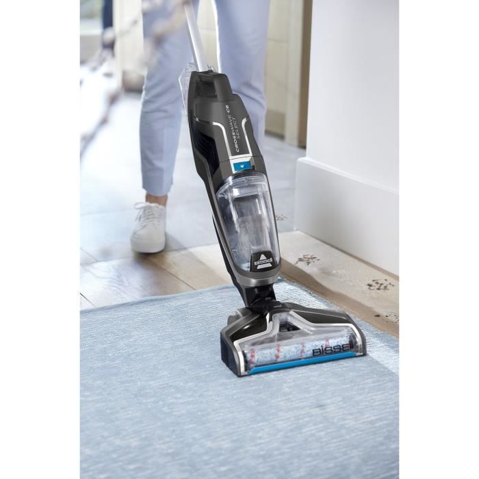 BISSELL B3569N Crosswave C6 Select Cordless - Aspirateur balai sans fil 3 en 1