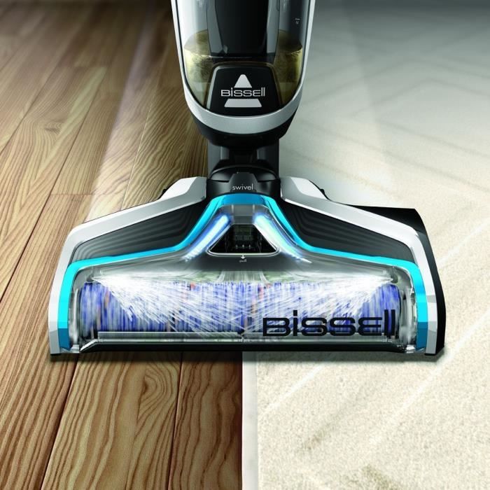 BISSELL Crosswave 2582Q - Aspirateur Multifonction Sans Fil 3 en 1 - Aspiration / Lavage / Séchage - Fonction