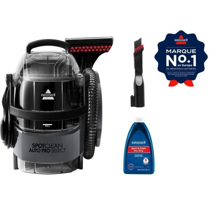 Machine de nettoyage BISSELL SpotClean Auto Pro avec accessoires pour tapis et tissu