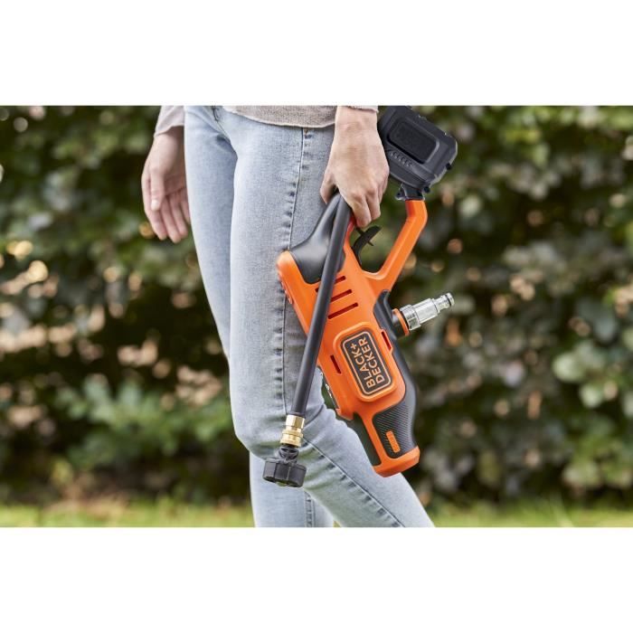 BLACK + DECKER BCPC18B-XJ Nettoyeur a pression 24 bars sans fil LITHIUM 18 V - sans batteire