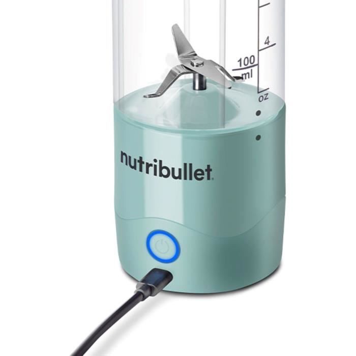 Blender - NUTRIBULLET - NBP003LBL - Portable - 0.475L - 70W - Light Blue