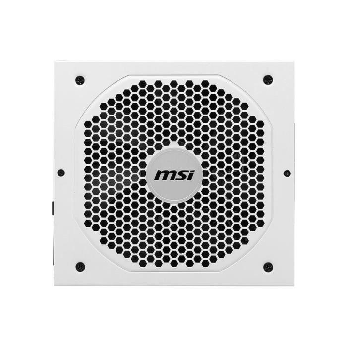 Bloc d'alimentation - MSI - MPG A750GF WHITE - Paloma Tech