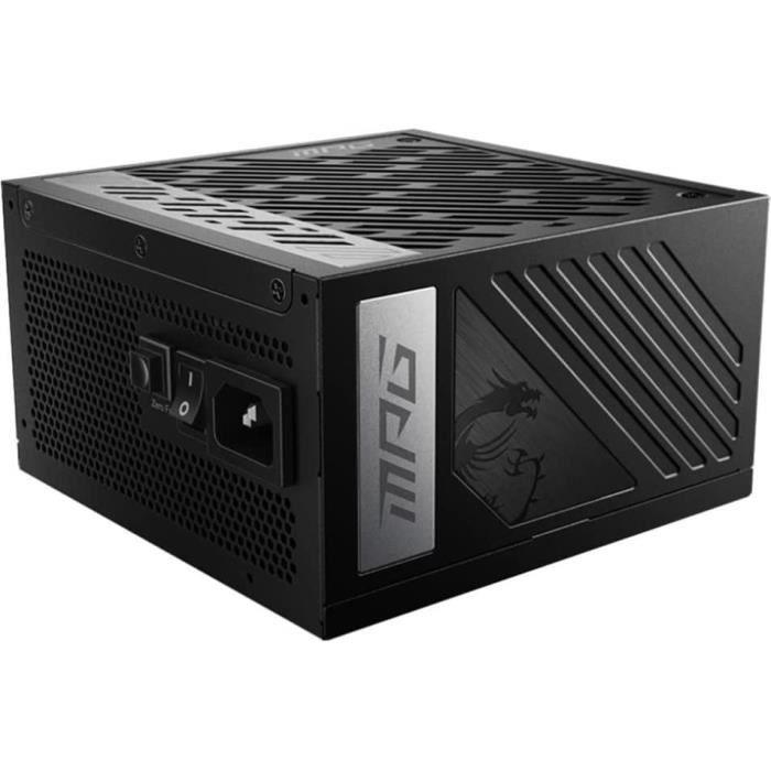 Bloc d'alimentation - MSI - MPG A850G PCIE5 - 850V - 50~60 Hz - Paloma Tech