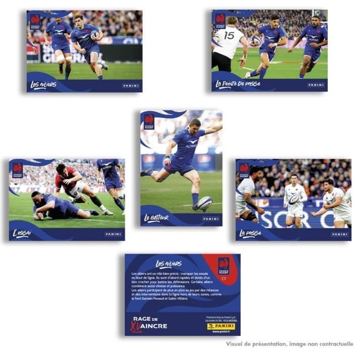 Boiîte 7 pochettes RUGBY EDF - PANINI