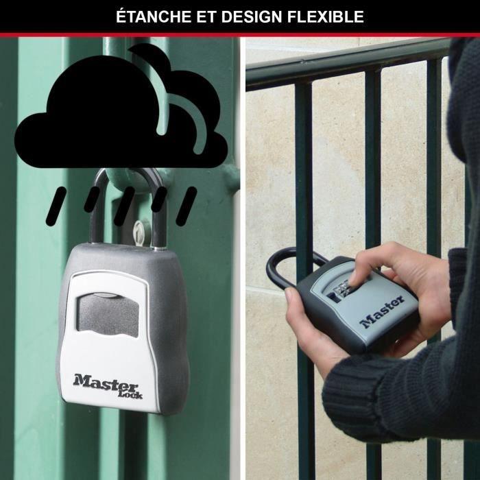 Boite a clés sécurisée - MASTER LOCK - 5400EURD - Format M - Avec anse - Select Access Partagez vos clés en toute sécurité - Paloma Tech