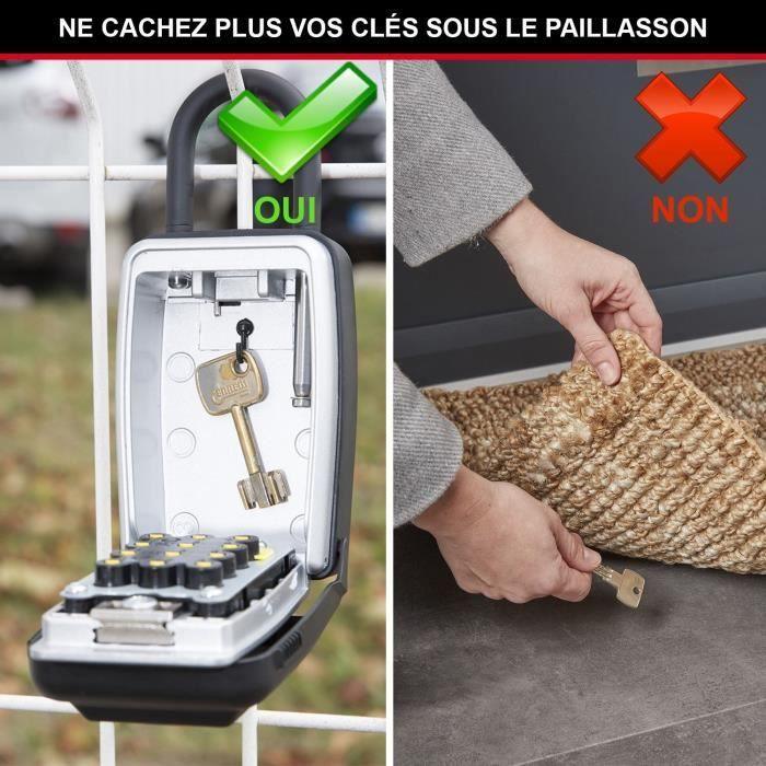 Boite a clés sécurisée - MASTER LOCK - Boutons Poussoirs - Avec Anse - Select Access Partagez vos clés en toute sécurité - Paloma Tech