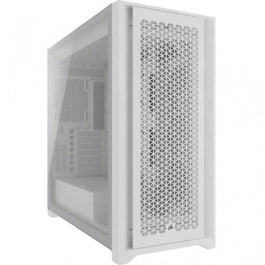 Boitier PC - CORSAIR - 5000D CORE AIRFLOW - ATX Moyen-tour - Panneau avant flux d'air optimisé - Blanc - (CC-9011262-WW) - Paloma Tech