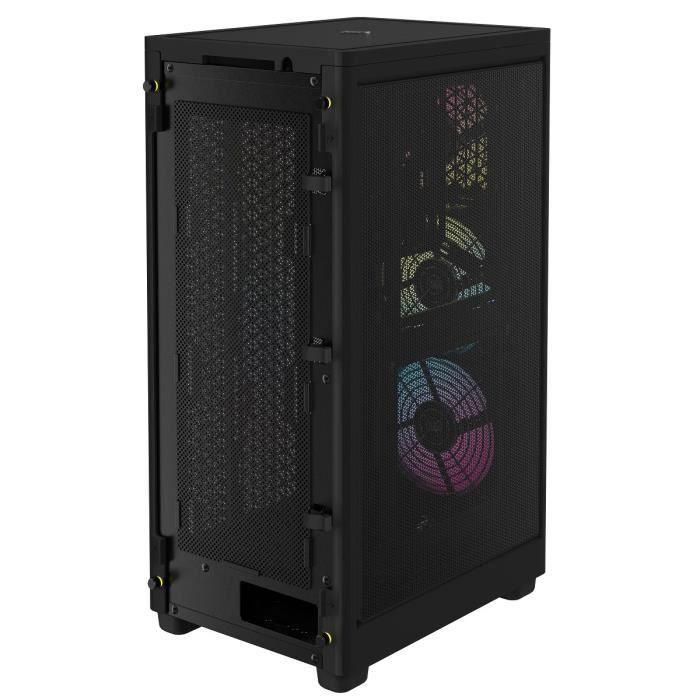 Boitier PC - CORSAIR - iCUE 2000D RGB Airflow - Mini ITX - 3 ventilateurs AF120 RGB SLIM inclus - Noir - (CC-9011246-WW) - Paloma Tech