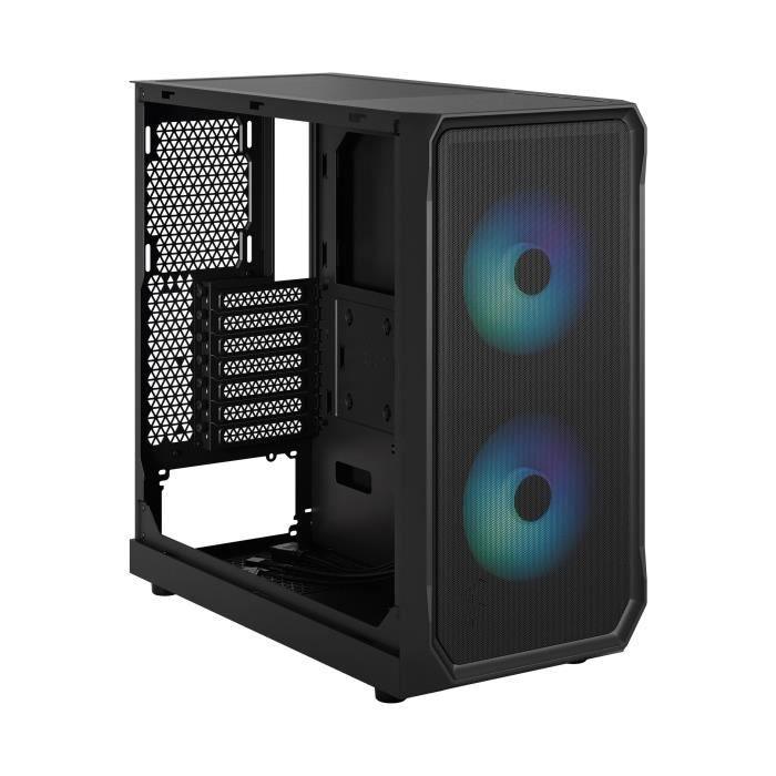 Boîtier PC FRACTAL DESIGN Focus 2 RGB Black TG Clear Tint - Paloma Tech