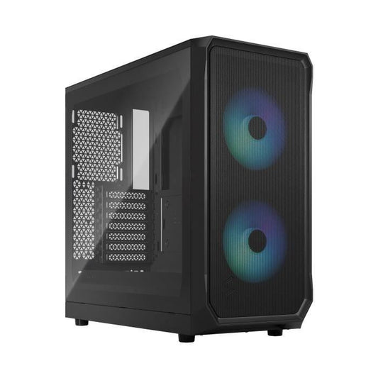 Boîtier PC FRACTAL DESIGN Focus 2 RGB Black TG Clear Tint - Paloma Tech