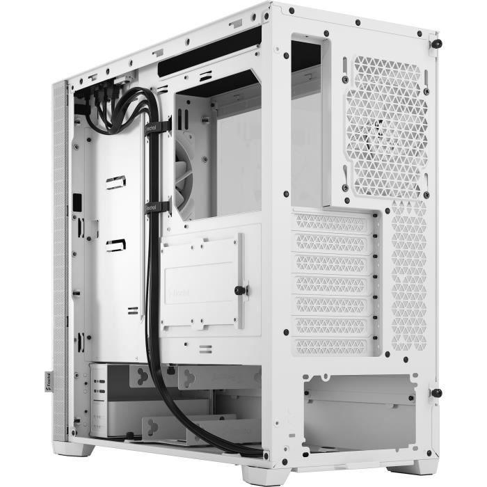 Boîtier PC - FRACTAL DESIGN - Pop Silent White TG - Blanc (FD-C-POS1A-04) - Paloma Tech