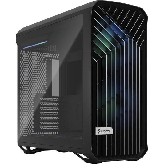 Boîtier PC - FRACTAL DESIGN - Torrent Black RGB TG Light Tint - SSI-CEB - Air flow optimisé avec 5 ventilateurs ARGB (FD-C-TOR1A-04) - Paloma Tech