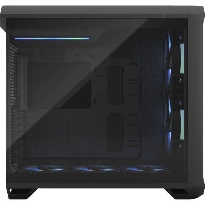 Boîtier PC - FRACTAL DESIGN - Torrent Black RGB TG Light Tint - SSI-CEB - Air flow optimisé avec 5 ventilateurs ARGB (FD-C-TOR1A-04) - Paloma Tech