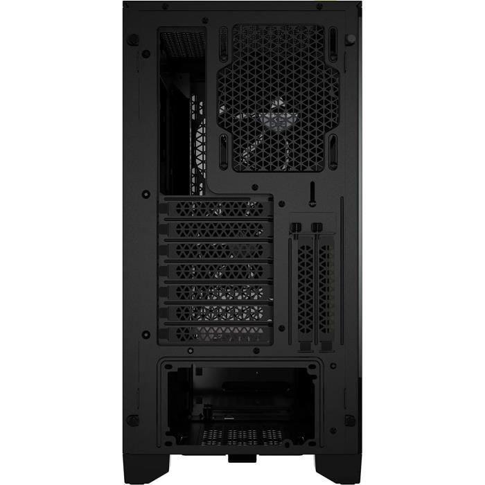 Boîtier PC Gaming - CORSAIR - 4000D Airflow - Moyen Tour - Verre trempé - Noir (CC9011200WW) - Paloma Tech