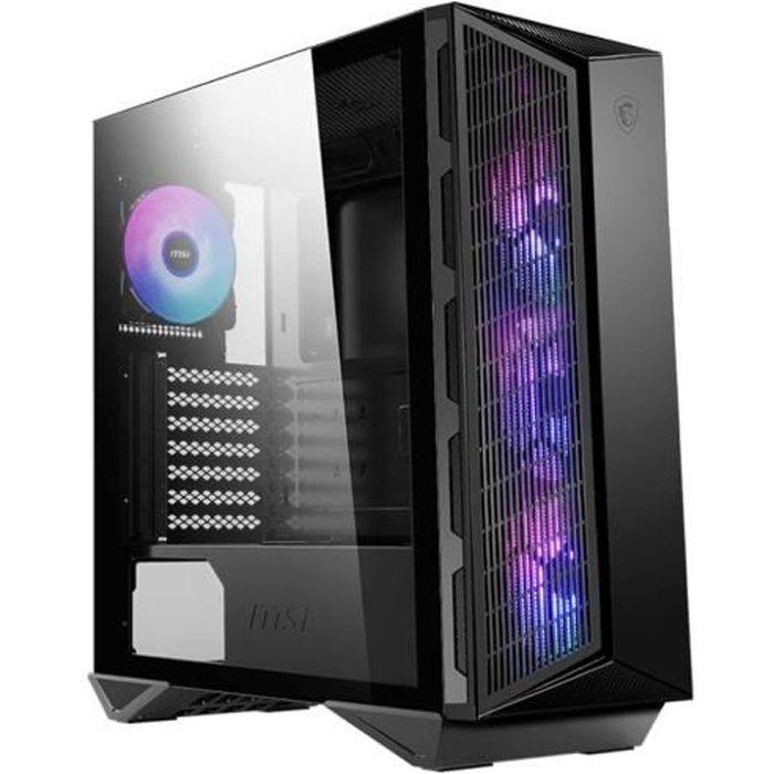 Boitier PC MSI MPG GUNGNIR 111R ATX / Micro-ATX / Mini-ATX - Noir - 3 x 120 mm - fenetre en verre trempé - Paloma Tech