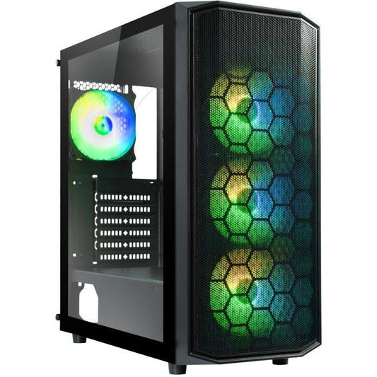 Boitier PC sans alimentation - BITFENIX Garen (Noir) A-RGB - Moyen tour - Format ATX - Paloma Tech