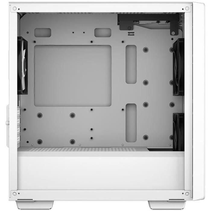 Boitier PC sans alimentation - DEEPCOOL CC360 ARGB (Blanc) - Mini tour - Format Micro-ATX - Paloma Tech