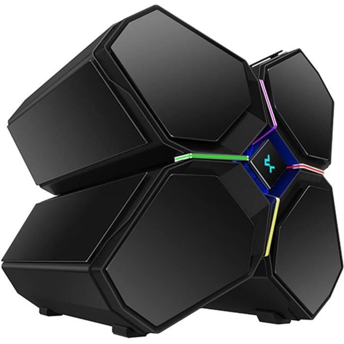 Boitier PC sans alimentation - DEEPCOOL Quadstellar Infinity (noir) - Format E-ATX - Paloma Tech