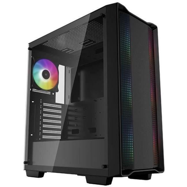 Boitier sans alimentation - DEEPCOOL - CC560 ARGB Noir - Moyen tour - Format ATX - Ventilateur(s) inclus 4x120mm LED ARGB - Paloma Tech