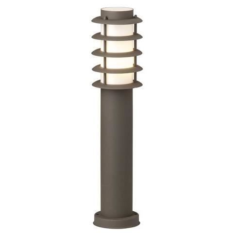 Borne d'extérieur LED H51cm Oskar - BRILLIANT - Marron Rouille - Design Contemporain - Paloma Tech