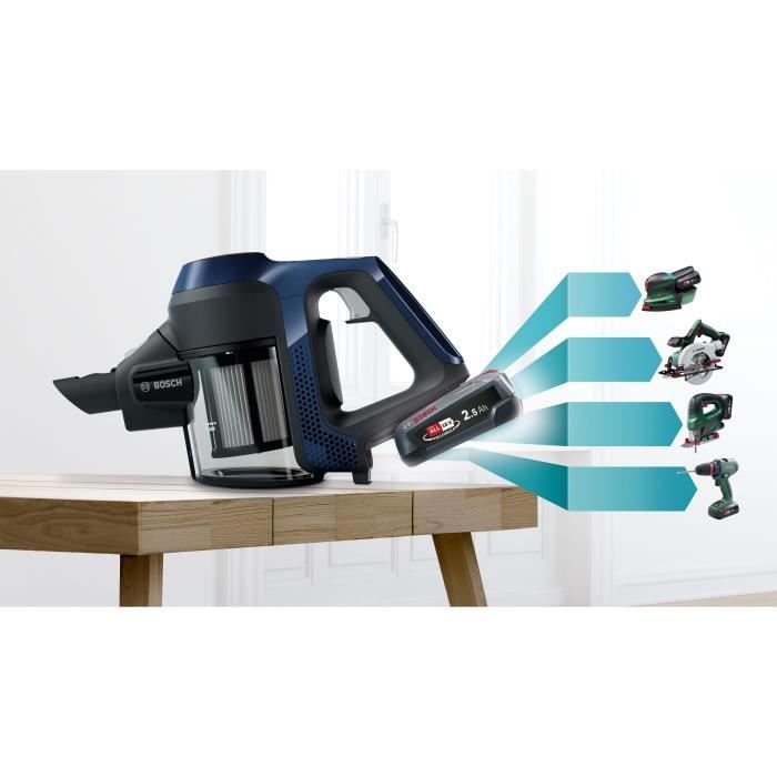 BOSCH BBS611MAT - Aspirateur balai multifonction sans fil - Unlimited série I 6 - Aspirateur a main intégré - 2