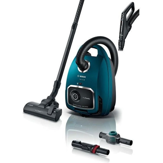 BOSCH BGL6FAM1 - Aspirateur avec sac - Variateur de puissance a la poignée - Brossette multi-usage intégrée - Tres