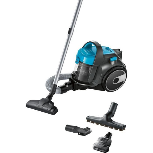 BOSCH BGS05X240 - Aspirateur sans sac - 700 W - Compact et Ultra performant - Accessoire Spécial Poils et Haute