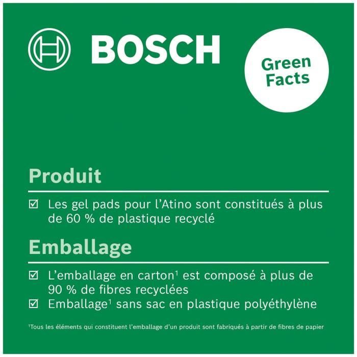 Bosch Gel Pads - 5 par packs