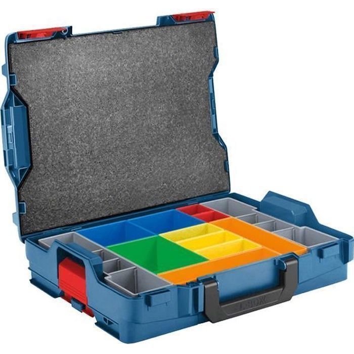 Bosch Professional L-BOXX 102 + 12 cases