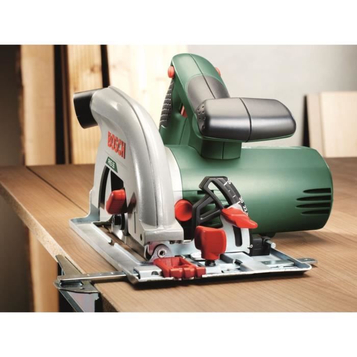 BOSCH Scie circulaire PKS 55A 1200W 160mm + boîtier récupération - 0603501000