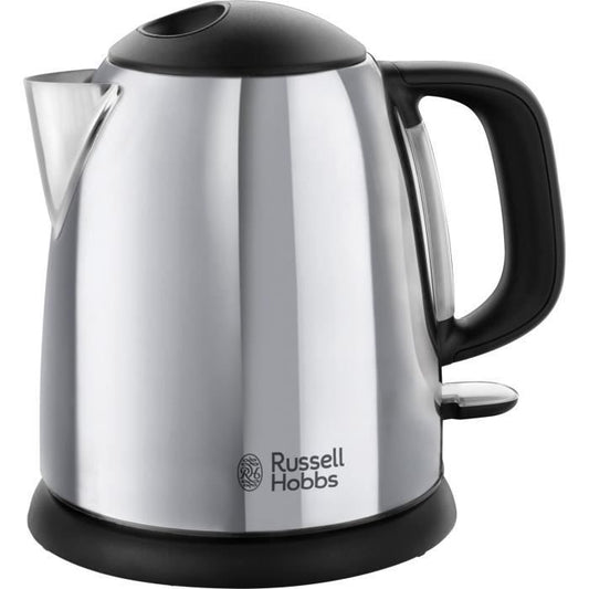 Bouilloire Compacte - RUSSELL HOBBS - Victory - 1 L - 2200W - Économie d'énergie - Ébullition rapide - Indicateur lumineux - Paloma Tech