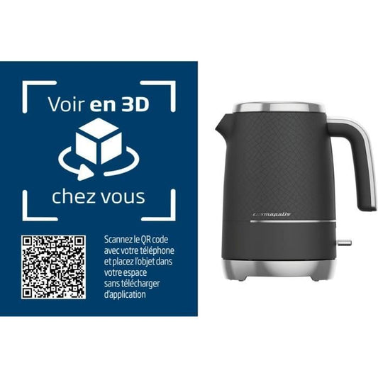 Bouilloire électrique - BEKO - WKM8306B - 1,7 L - 3000 W - Noir - Paloma Tech