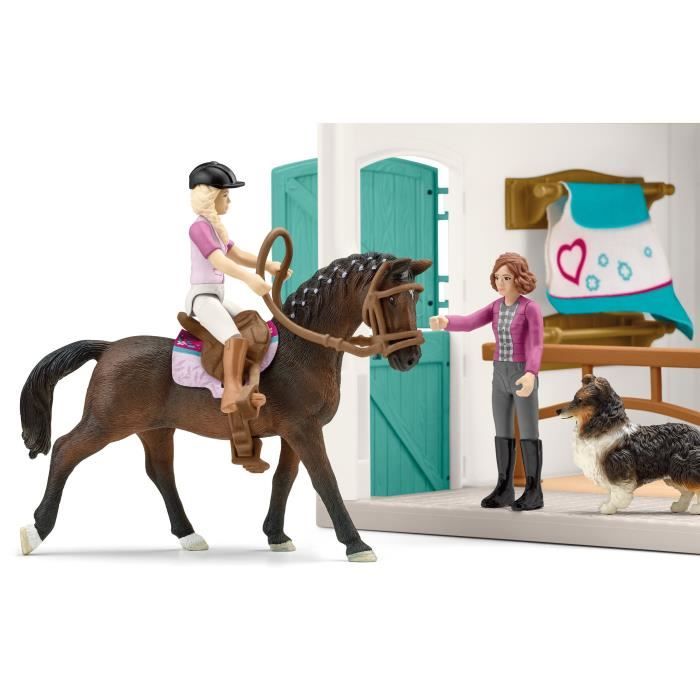 Boutique d’équitation pour chevaux schleich Coffret schleich avec 67 éléments inclus dont 1 cheval schleich