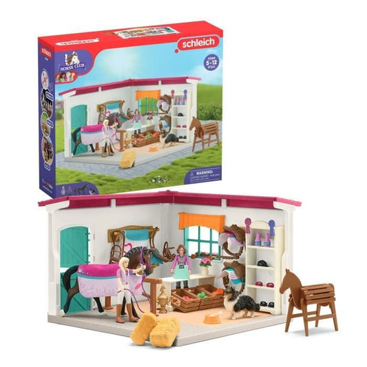 Boutique d’équitation pour chevaux schleich Coffret schleich avec 67 éléments inclus dont 1 cheval schleich